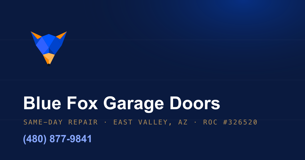 Blue Fox Garage Doors