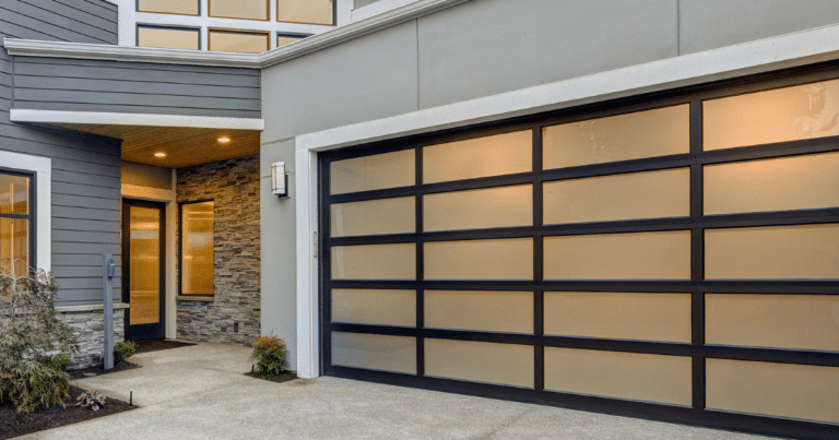 types of contemporary garage doors